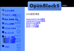 DNSサーバの設定