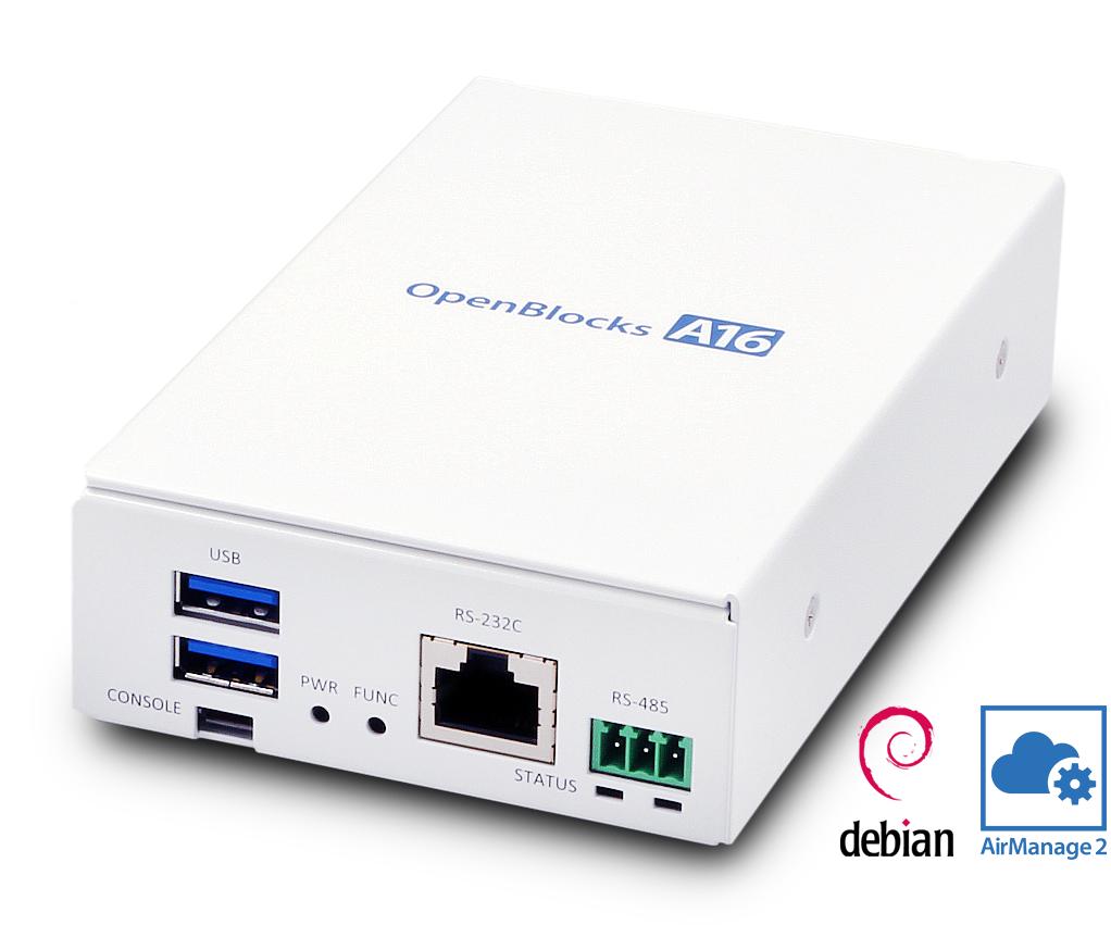 OpenBlocks A16 (debian) | ぷらっとホーム株式会社