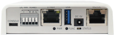OpenBlocks IoT VX1 インターフェイス部分